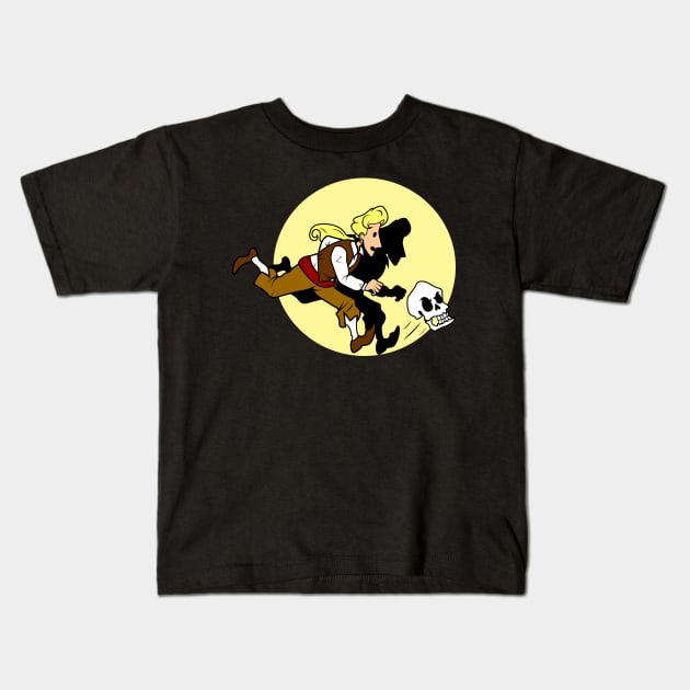 The Adventures of Guybrush Kids T-Shirt by Spazzy Newton